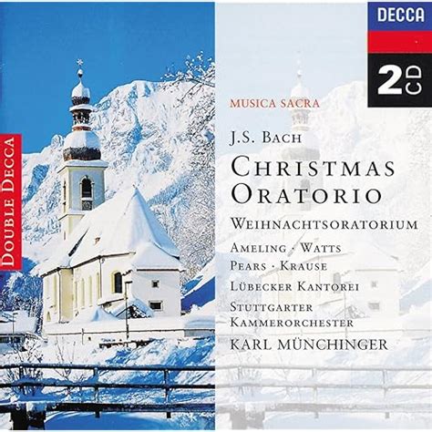 J S Bach Christmas Oratorio Bwv Part One For The First Day