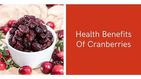 The Amazing Health Benefits Of Cranberries Nuts And Snacks Singapore