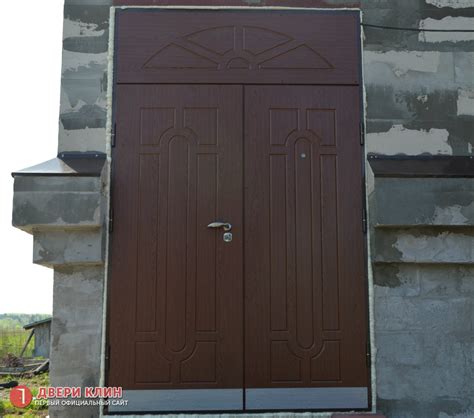 Двухстворчатые входные металлические двери | Каталог, цены | Купить ...