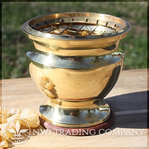 Large Brass Incense Burner