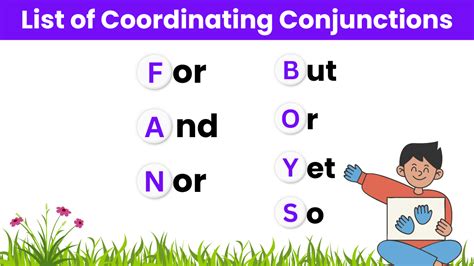 Coordinating Conjunction 20 Examples Rules List Pdf