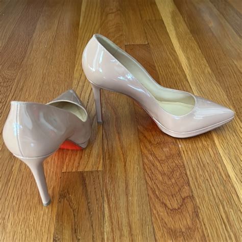 Christian Louboutin Shoes Christian Louboutin Pigalle Plato Patent Leather Nude Poshmark