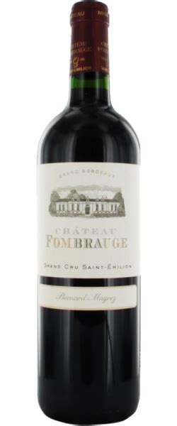 FOMBRAUGE 2020 Grand Crus De Bordeaux SAINT EMILION GRAND CRU ROUGE