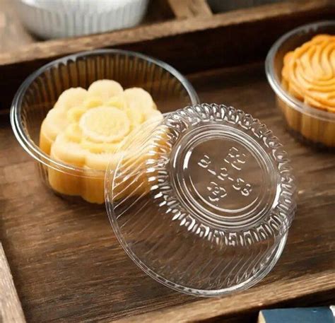 Bo Te D Emballage Int Rieure En Plastique Mooncake Jaune D Oeuf