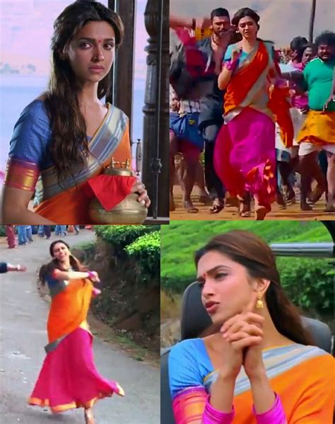 Chennai express deepika padukone saree - twistedtide