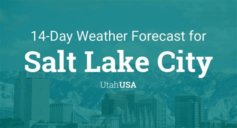 Salt Lake City, Utah, USA 14 day weather forecast