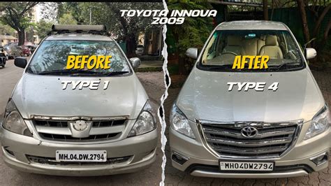 Complete Restoration Of Old Toyota Innova 2009converted From Type 1 To