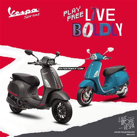 Warna Baru Vespa 2023 Dari Lx S Primavera Dan Sprint Ekspresikan Gaya