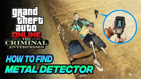 GTA Online How To Find Metal Detector Buried Stashes Locations In