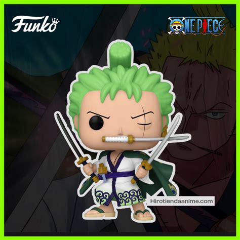 Funko Pop One Piece Roronoa Zoro Wano Hiro Tienda Anime