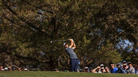 Scottie Scheffler On The No Tee During The Final Round Of The