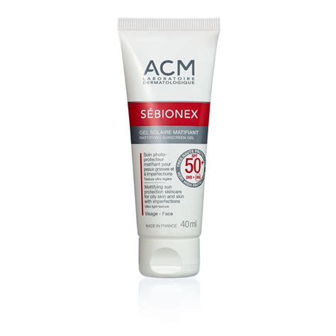 Acm Sebionex Gel Solaire Matifiant Spf Ml