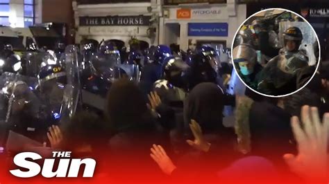 Kill The Bill Protesters Clash With Police As Violent Scenes Unfold Over Third Night In Bristol