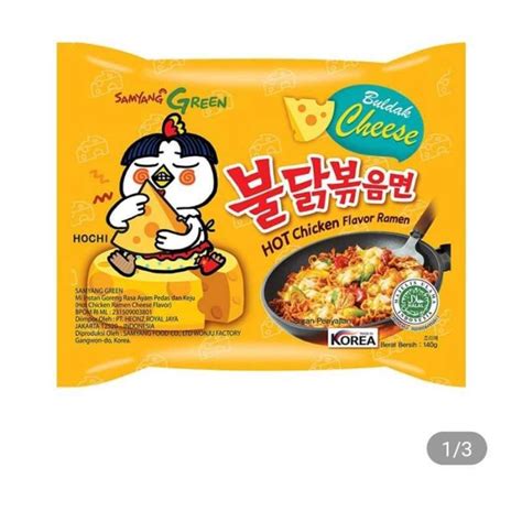 Jual Samyang Mie Instan Hot Chicken Ramen Buldak Cheese G Di Seller Azka Stock Antapani
