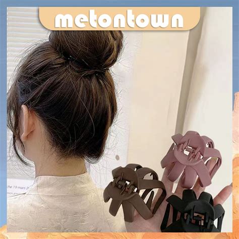 Jual Metontown Jedai Doff 8cm Jepit Rambut Matte Salon Model Cakar