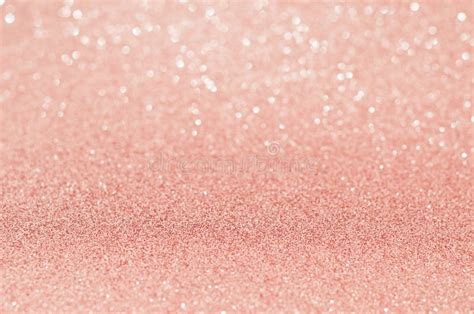 Coral Pink Glitter Background