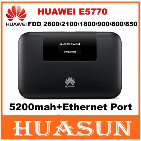 Unlocked Mbps Mah Battery Huawei E G Lte Mifi Mobile Wifi