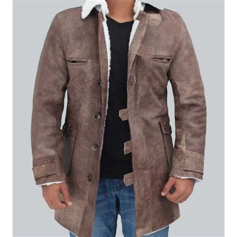 Hardy Shearling Mens Winter Leather Jacket Coat Jacketsbyt