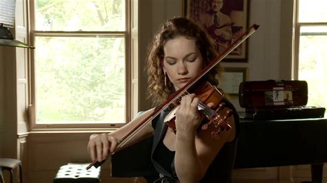 Hilary Hahn Plays Sarabande In D Minor By Bach Bilibili