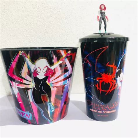 Spider Man Across The Spider Verse Cinemark Popcorn Bucket Cup