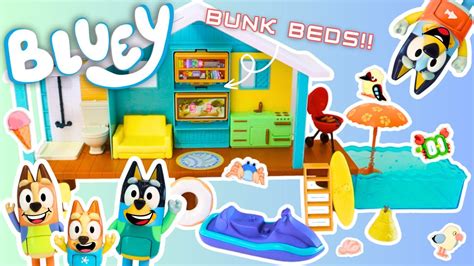 Bluey Ultimate Beach Cabin Playset Unboxing Endless Fun Imagination