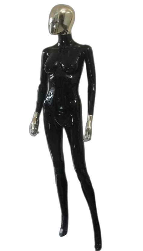 Standing Fiberglass Full Body Female Mannequin For Malls Size 7 Feet