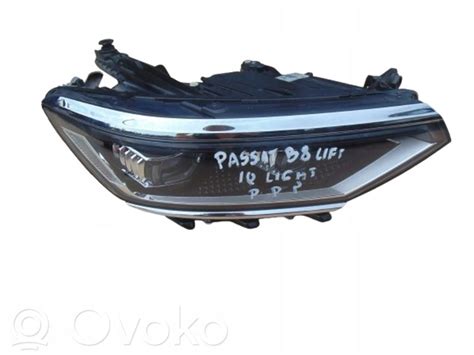 G P Volkswagen Passat B Headlight Headlamp Rrr