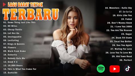 Top Lagu Barat Terpopuler Lagu Tiktok Barat Cocok Untuk Di