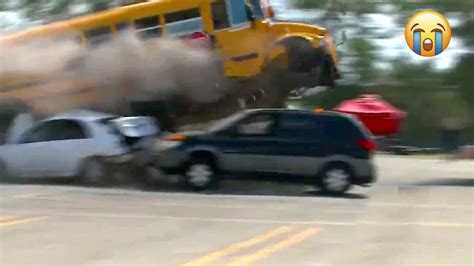 Insane Car Truck Crash Best Idiots Dangerous Truck Driving