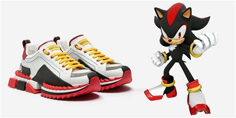 These Dolce And Gabbana Sneakers Are Stealing Shadow The Hedgehogs Style