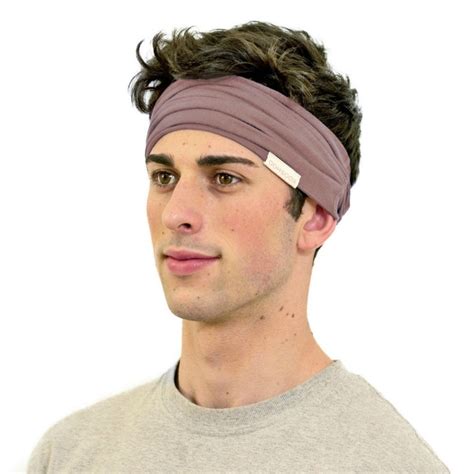 Classic Matte Mauve Mens Twist Headband Best Selling Etsy