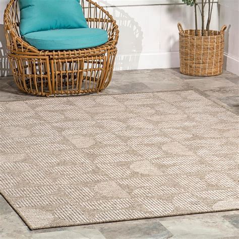 Nuloom Lakelyn Alfombra Geom Trica Moderna Para Interiores Y