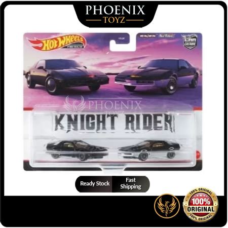 Phoenixtoyz Original Hot Wheels Premium Twin Pack Knight Rider
