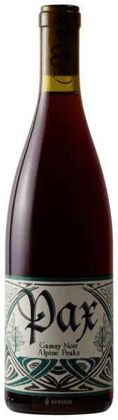 2023 Pax Alpine Peaks Gamay Noir Vivino US