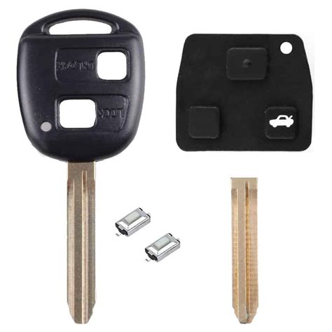 Toyota DIY Repair Kit Replacement 2 Button Remote Car Key Fob Case