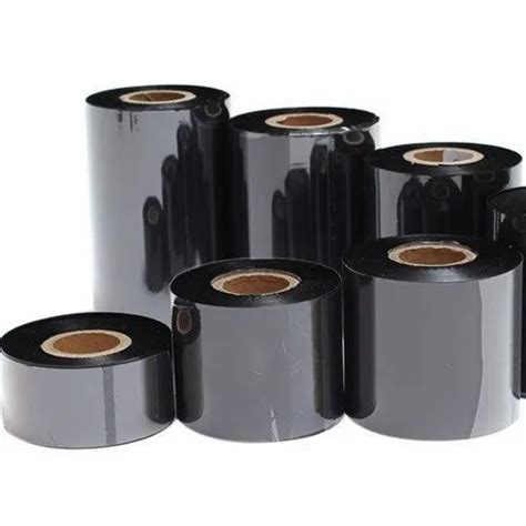 BLACK WAX RIBBON Packaging Type Roll Size 110mm X 300 Mts 85mm X