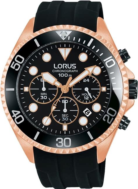 Lorus Gents Watch Chronograph Quartz Rf Cx Amazon Co Uk Fashion