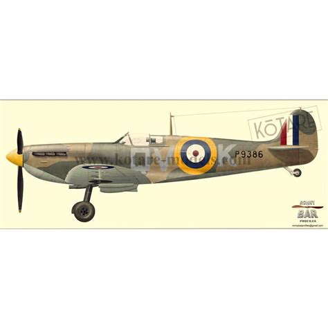 Kotare 1 32 Supermarine Spitfire Mk I Brian Lane K32601 Scale Model Shed