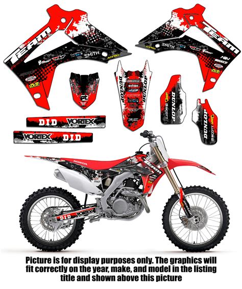 1997-1999 HONDA CR 250 R GRAPHICS KIT DECALS STICKERS MX DECO CR250
