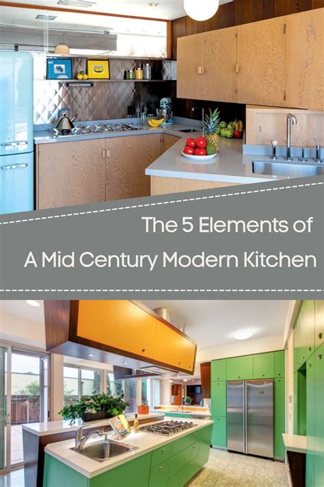 One Movement That Did Kitchen Design Right Mid Century Modern To