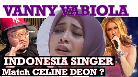 Vanny Vabiola Its All Coming Back To Me Now CÉline Dion Reaction