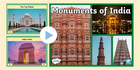 Monuments Of India Photo Powerpoint Teacher Made Twinkl