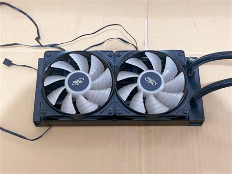 Yahoo オークション DEEPCOOL 簡易水冷CPUクーラー 取外し品