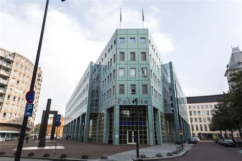 The Central Police Station Building Doelwater Hoofdbureau In Rotterdam