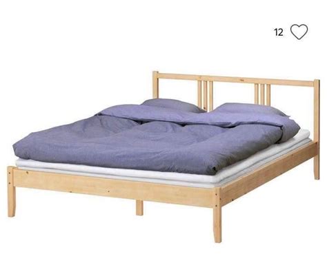 Ikea Fjellse Queen Bed Katil Queen Ikea Furniture Home Living