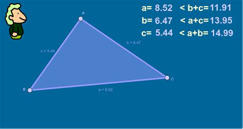 Los Lados De Un Triángulo 1º Eso Geogebra