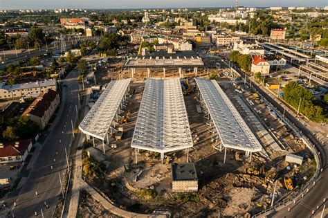 Lublin Trwa Budowa Zintegrowanego Dworca Metropolitalnego Zdj Cia