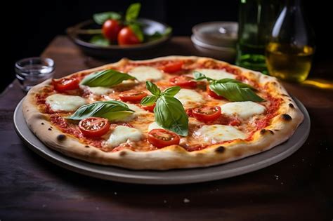 Premium AI Image | Italian Pizza Margherita