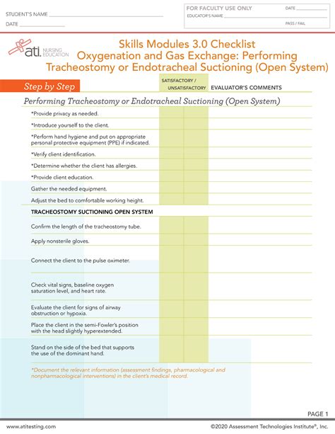 Ati Airway Management Performingtracheostomy Or Endotracheal Suctioning