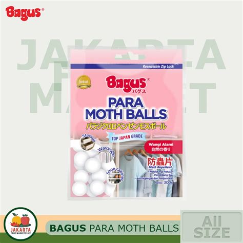 Jual BAGUS PARA MOTH BALLS Kamper Pewangi Lemari Rak Laci Toilet